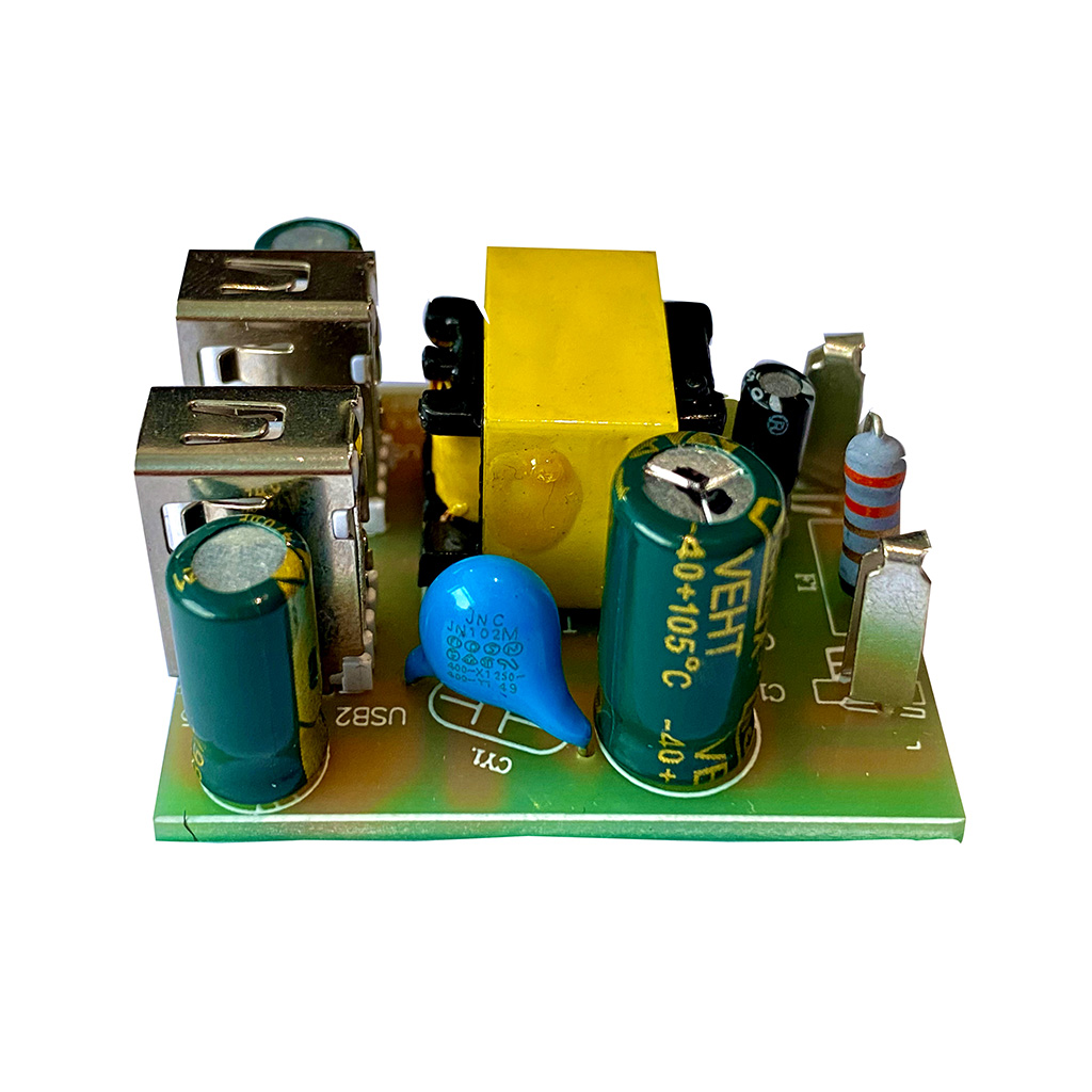 成本的5V2.4A充電器方案，精簡BOM，非標